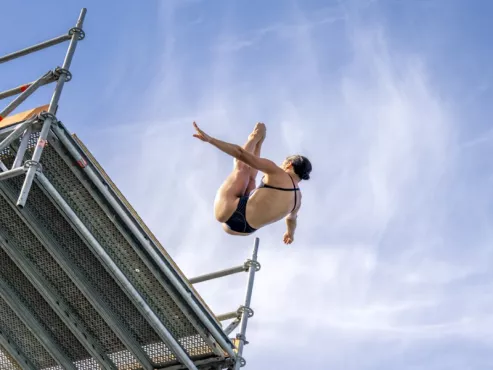 Lancy Cliff Diving