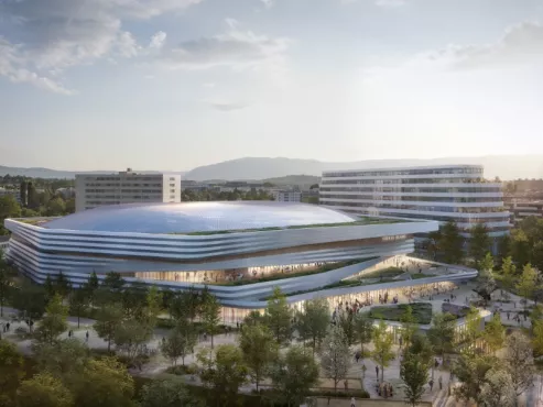 La patinoire du Trèfle-Blanc