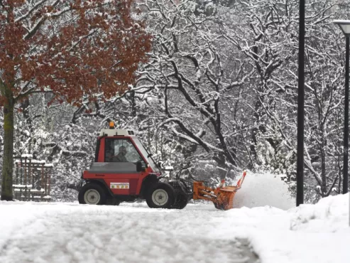 Déneigement et salage du réseau routier communal