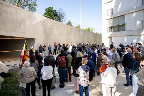 Inauguration du passage inférieur du Grand-Lancy