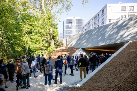 Inauguration du passage inférieur du Grand-Lancy
