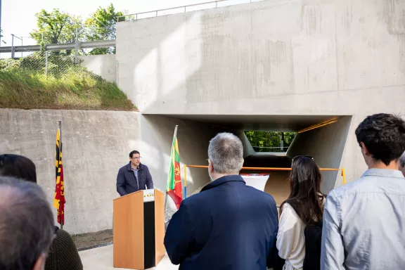 Inauguration du passage inférieur du Grand-Lancy