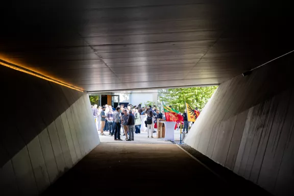Inauguration du passage inférieur du Grand-Lancy