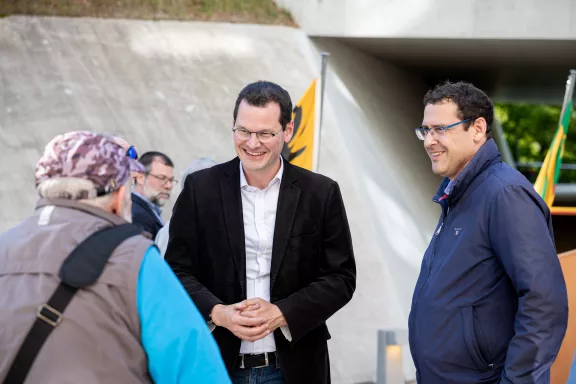 Inauguration du passage inférieur du Grand-Lancy